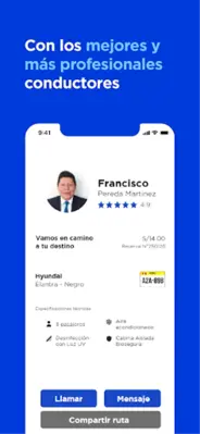 Directo, un app de taxi android App screenshot 0