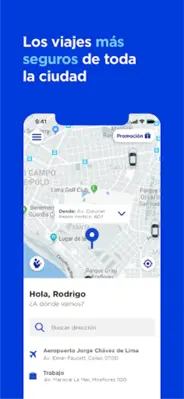 Directo, un app de taxi android App screenshot 3